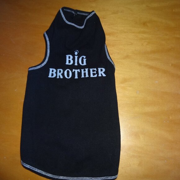 I See Spot Pullover Tank Dog L Large Black Big Brother t shirt - Picture 1 of 8